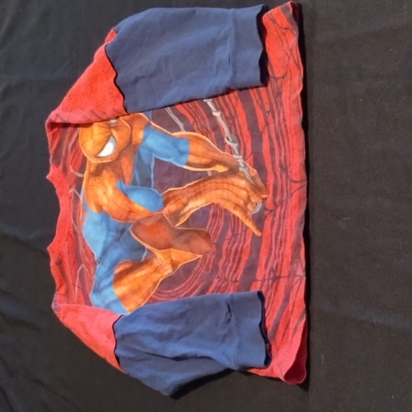 Marvel Spider Sense Spiderman Long sleeve Tee 100% Cotton Shirt Kids Size 8 (M) - Picture 2 of 16